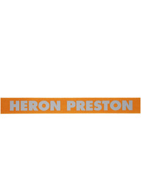Мужской оранжевый ремень из плотной ткани от Heron Preston