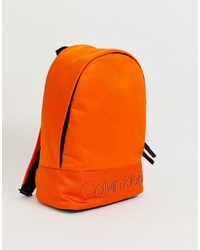 Мужской оранжевый рюкзак от Calvin Klein