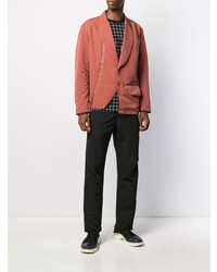 Мужской оранжевый сатиновый пиджак от A-Cold-Wall*