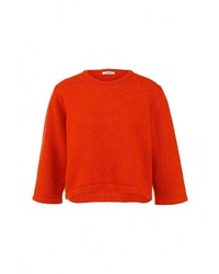 Женский оранжевый свитер с круглым вырезом от Iceberg