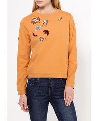 Женский оранжевый свитер с круглым вырезом от Medicine