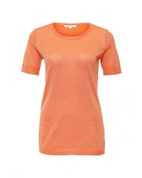 Женский оранжевый свитер с круглым вырезом от Patrizia Pepe