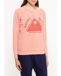 Женский оранжевый свитер с круглым вырезом от Roxy