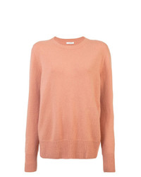 Женский оранжевый свитер с круглым вырезом от The Row