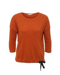 Женский оранжевый свитер с круглым вырезом от Tom Tailor Denim