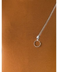 Женский оранжевый свитер с круглым вырезом от Stella McCartney