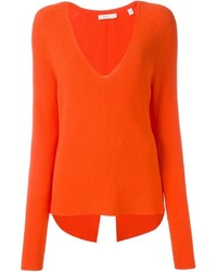 Женский оранжевый свитер от A.L.C.
