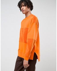 Мужской оранжевый свитер от Asos