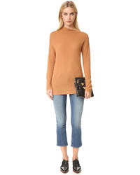 Женский оранжевый свитер от Elizabeth and James
