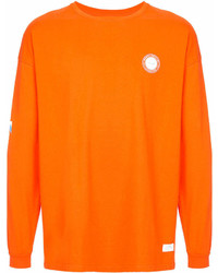 Мужской оранжевый свитшот с принтом от Stampd