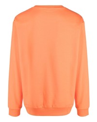 Мужской оранжевый свитшот от Moschino