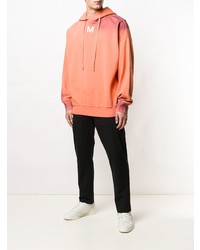 Мужской оранжевый худи от Damir Doma