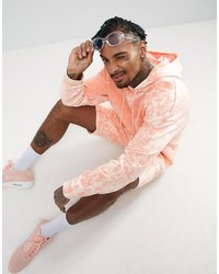 Мужской оранжевый худи от Asos