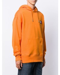 Мужской оранжевый худи от Tommy Jeans