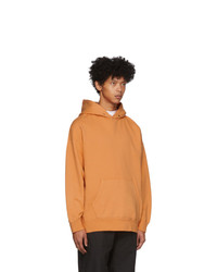 Мужской оранжевый худи от VISVIM