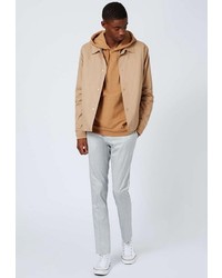 Мужской оранжевый худи от Topman