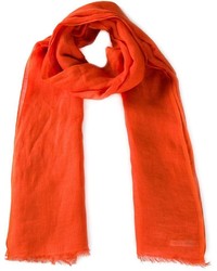 Женский оранжевый шарф от Denis Colomb