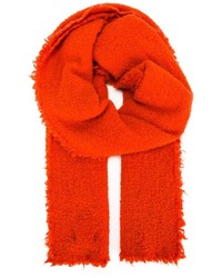 Женский оранжевый шарф от Faliero Sarti