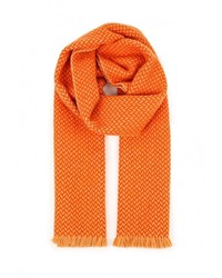 Мужской оранжевый шарф от Zaroo Cashmere