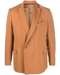 Мужской оранжевый шерстяной пиджак от Costumein