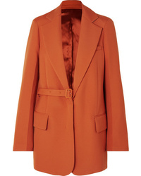 Женский оранжевый шерстяной пиджак от Joseph