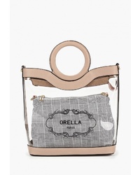 Прозрачная резиновая большая сумка от Orella