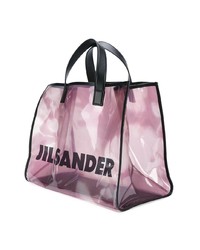 Прозрачная резиновая большая сумка от Jil Sander
