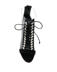 Прозрачные резиновые ботильоны от Casadei