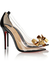 Прозрачные резиновые туфли от Christian Louboutin