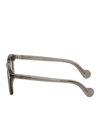 Мужские прозрачные солнцезащитные очки от Moncler