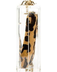 Прозрачный клатч от Charlotte Olympia