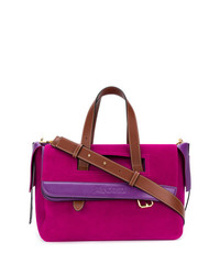 Пурпурная большая сумка от JW Anderson