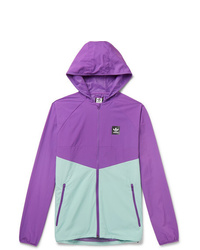 Мужская пурпурная ветровка от adidas Originals