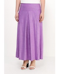 Пурпурная длинная юбка от Lina