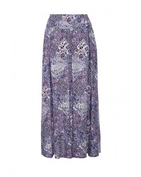 Пурпурная длинная юбка от MadaM T