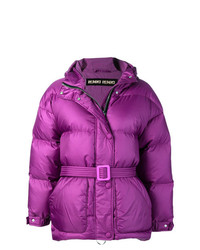 Женская пурпурная куртка-пуховик от Ienki Ienki