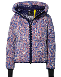 Женская пурпурная куртка-пуховик от Moncler Genius