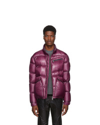 Мужская пурпурная куртка-пуховик от Moncler Genius