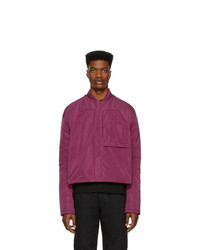 Пурпурная куртка харрингтон от Spencer Badu