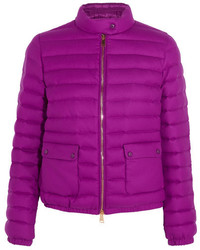 Женская пурпурная стеганая куртка от Moncler