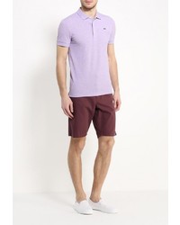 Мужская пурпурная футболка-поло от Lacoste