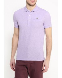 Мужская пурпурная футболка-поло от Lacoste