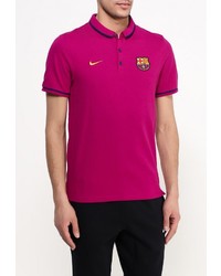 Мужская пурпурная футболка-поло от Nike