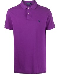 Мужская пурпурная футболка-поло от Polo Ralph Lauren