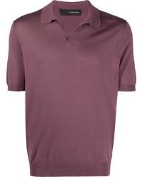 Мужская пурпурная футболка-поло от Tagliatore