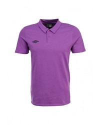Мужская пурпурная футболка-поло от Umbro