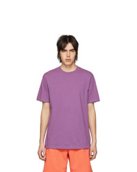 Мужская пурпурная футболка с круглым вырезом от Aimé Leon Dore