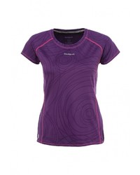 Женская пурпурная футболка с круглым вырезом от Desigual