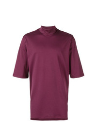 Мужская пурпурная футболка с круглым вырезом от Diesel Black Gold