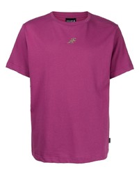 Мужская пурпурная футболка с круглым вырезом от SPORT b. by agnès b.
